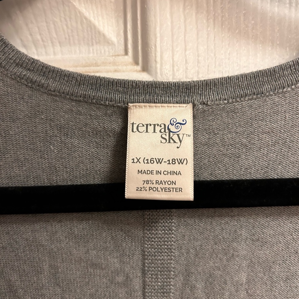 Gray Cardigan - Picture 2 of 2